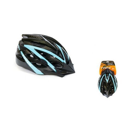 Шлем вело TRIX кросс-кантри регулировка обхвата L 59-60см In Mold сине-черный
