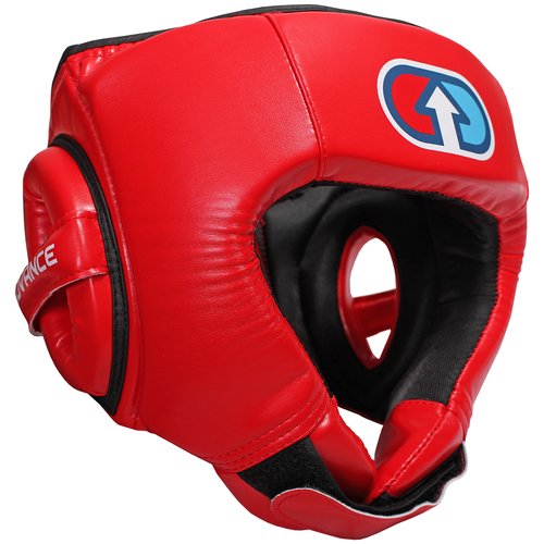 Шлем ADDVANCE COMBAT для боевого самбо красный размер L