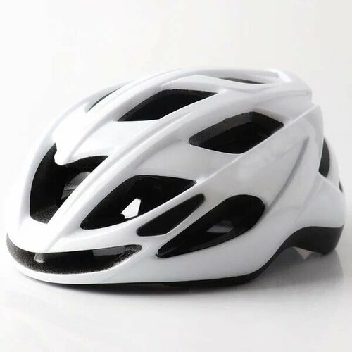 Шлем для езды на горном велосипеде HS-085 L (57-62) / белый