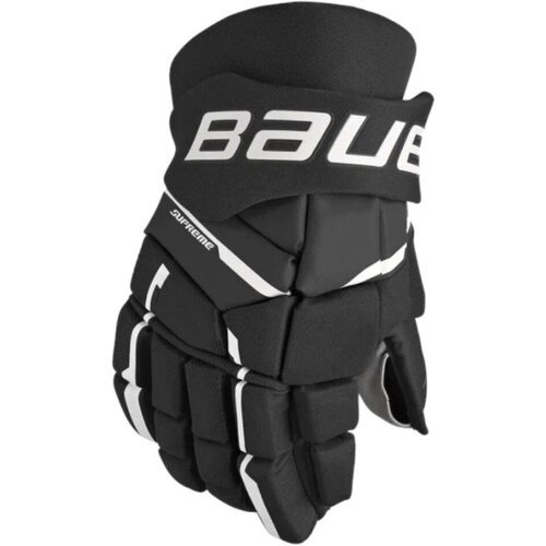 Перчатки хоккейные BAUER Supreme M3 S23 INT 1061901 (12 / черный-белый)
