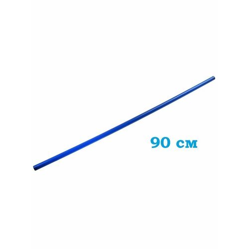 Палка гимнастическая для ЛФК пластиковая Mr.Fox, длина 90 см, синий