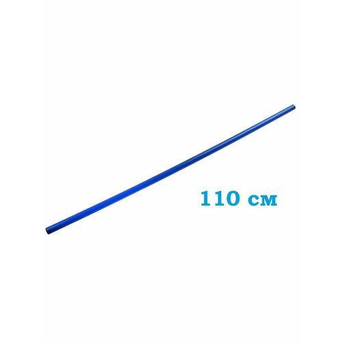Палка гимнастическая для ЛФК пластиковая Mr.Fox, длина 110 см, синий