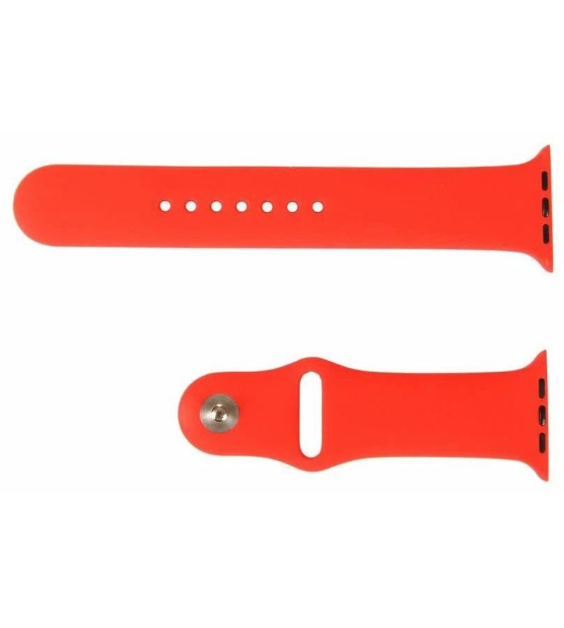 Ремешок Red Line для Apple watch - 42-44 mm, mObility, красный УТ000018877