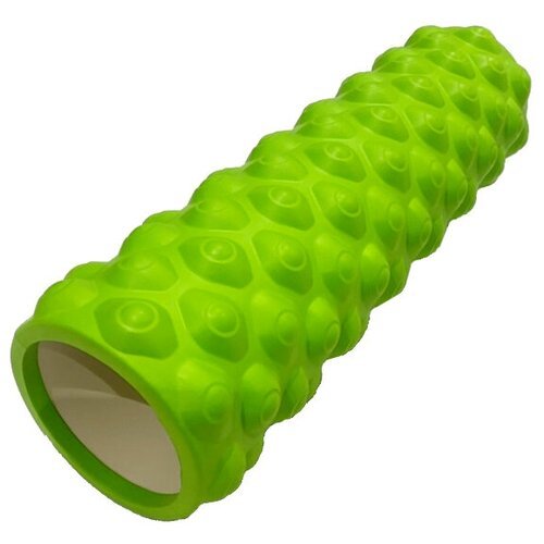 Ролик массажный для йоги Coneli Yoga Dote 45x14 см зелёный