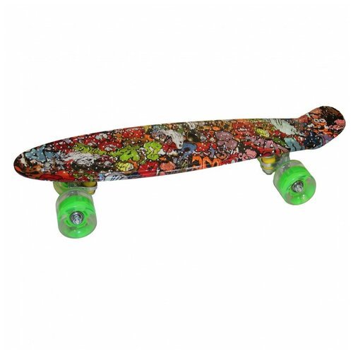 Скейтборд SHINE, зеленый