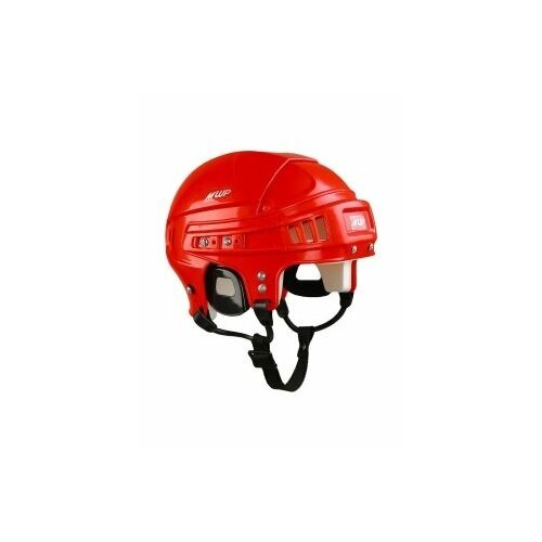 Шлем игрока хоккейный красный MWP S