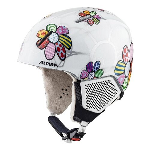 Шлем защитный ALPINA, Carat LX 2020-2021, 46, patchwork/flower