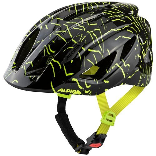 Шлем защитный ALPINA, Pico, 50-55, black-neon yellow gloss