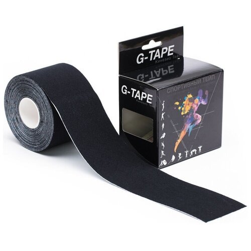 Тейп кинезиологический G-tape Black