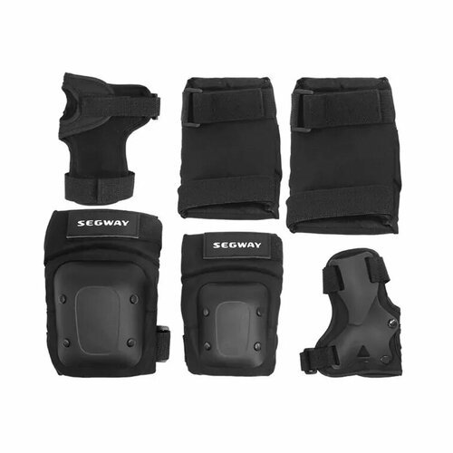 Комплект защиты Ninebot Protective Gear Set Black, Размер M (наколенники, налокотники, перчатки)
