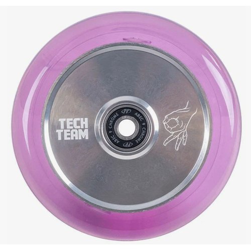 Колесо для трюкового самоката TechTeam X-Treme 110*24мм TH, transparent purple