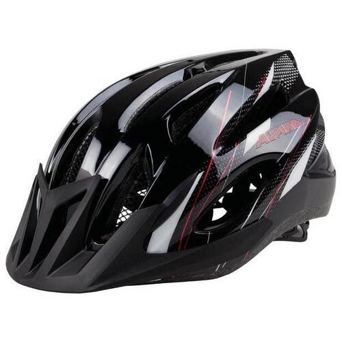 Шлем защитный ALPINA, MTB 17, 58, Black White-Red