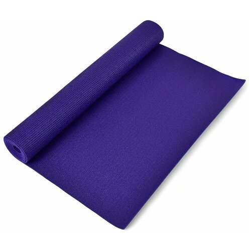 Коврик для йоги CLIFF PVC с чехлом (1720*610*4мм), фиолетовый