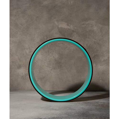 Йога-колесо «Лотос», размеры 33 × 13 см, цвет мятный