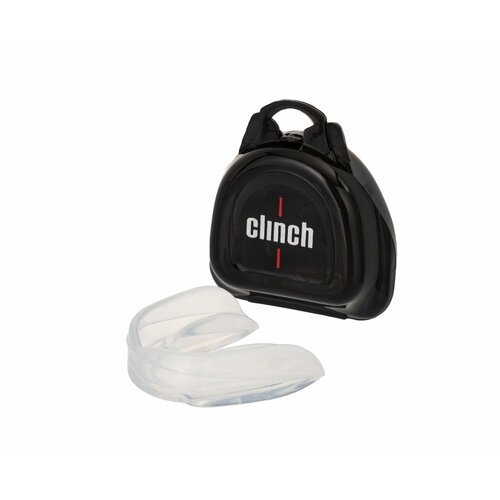 Капа одночелюстная Clinch Olimp Single Layer Mouthguard прозрачная (размер Senior) - Clinch