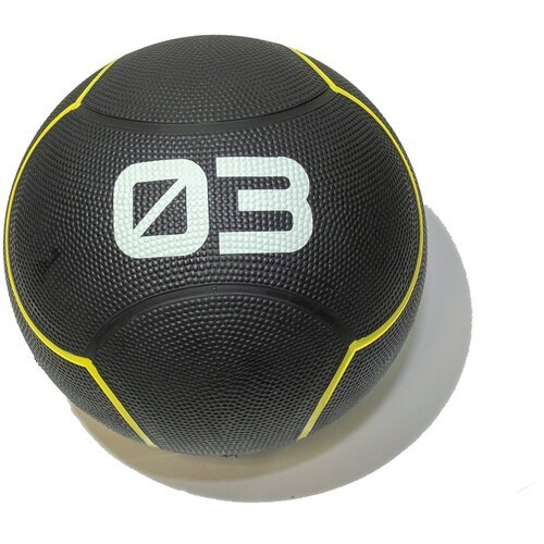 Original FitTools Мяч тренировочный черный 3 кг