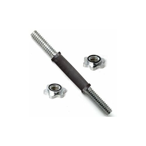 29003-38584 Гриф гантельный с обрезиненной ручкой 350 мм / диаметр 30 мм, RB14TR-30