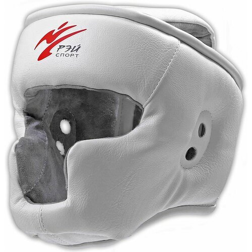 Ш4sИВ Шлем тренировочный МЕХИКО-1, иск. кожа, размер S (цвет белый)