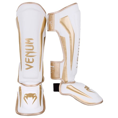 Щитки Venum Elite Standup White/Gold (XL)