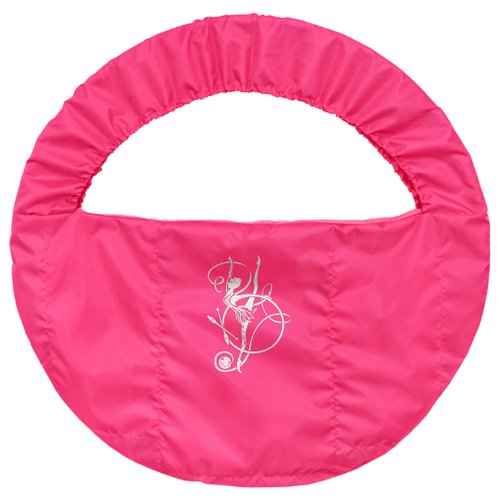 Чехол для гимнастического обруча универсальный размер М (60-70см) розовый