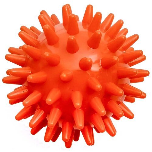 C28756 Мяч массажный (оранжевый) твердый ПВХ 6см.