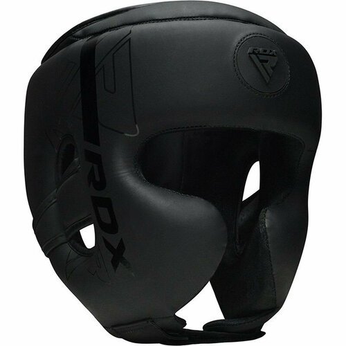 Боксерский шлем RDX F6 M черный матовый