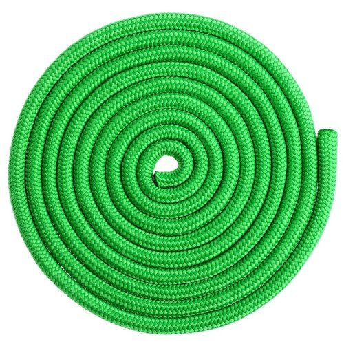 Гимнастическая скакалка Grace Dance веревочная зеленый 250 см