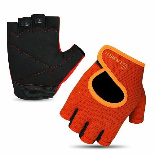 Перчатки для фитнеса Larsen 16-8347 red/orange M