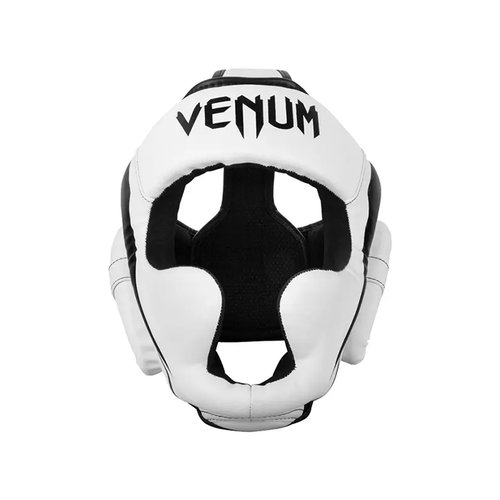 Шлем боксерский Venum Elite White/Black Taille Unique (One Size)