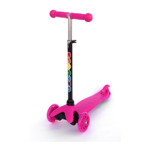 Самокат детский трёхколёсный/ розовый/ Scooter