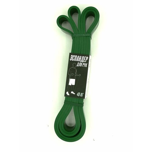 FitRule Резинка для фитнеса (эспандер) (1000см х 5см) Зеленая