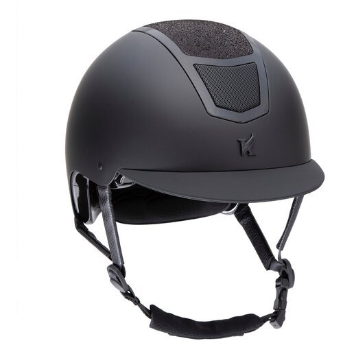Шлем для верховой езды с регулировкой SHIRES Karben 'Valentina', обхват головы 53-55 см, черный (Великобритания)