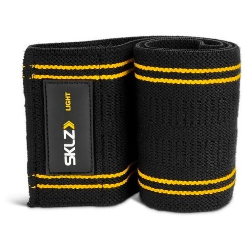 Резинка для фитнеса SKLZ Pro Knit Hip Band Light 33 х 10 см черный/желтый
