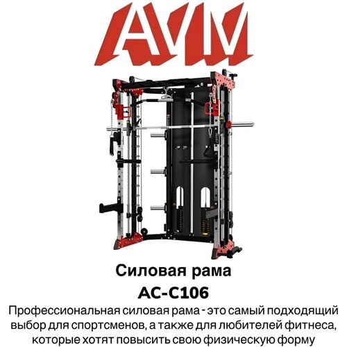 Профессиональный тренажер для зала Силовая рама AVM АС-С106
