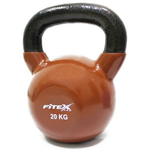 FTX2201-20 Гиря в виниловой оболочке 20 кг FITEX PRO