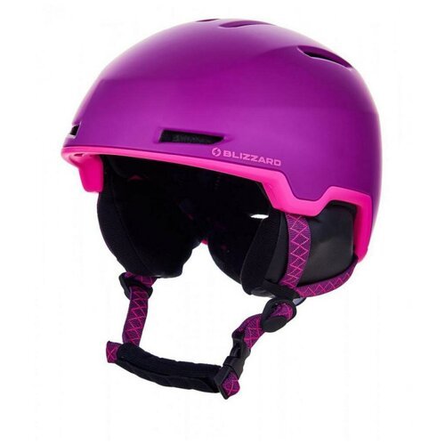 Шлем защитный Blizzard, Viper Ski, 55, violet matt/pink matt