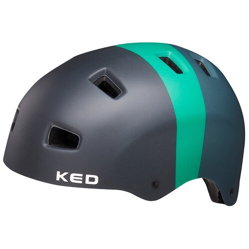 Шлем KED 5Forty Black Green Matt, размер M