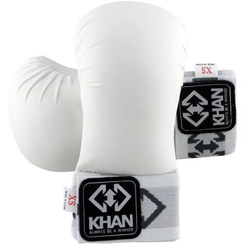 Перчатки Khan, KG201601, XS, белый