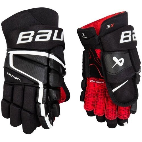 Перчатки хоккейные BAUER Vapor 3X S22 INT 1059959 (13 / черный-белый)