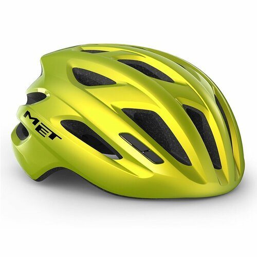 Велошлем Met Idolo Helmet (3HM108), цвет Лаймовый Желтый Металлик, размер шлема XL (59-64 см)
