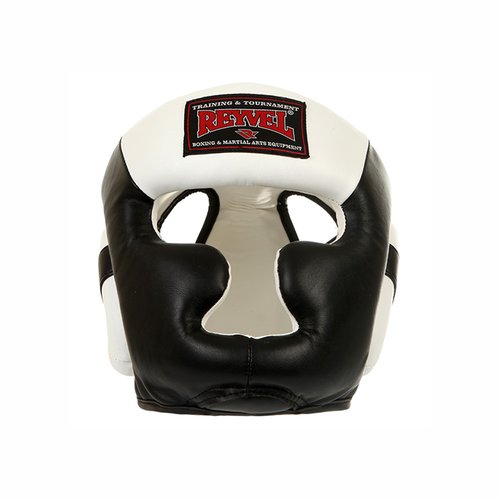 Шлем боксерский Reyvel Black/White (XL)
