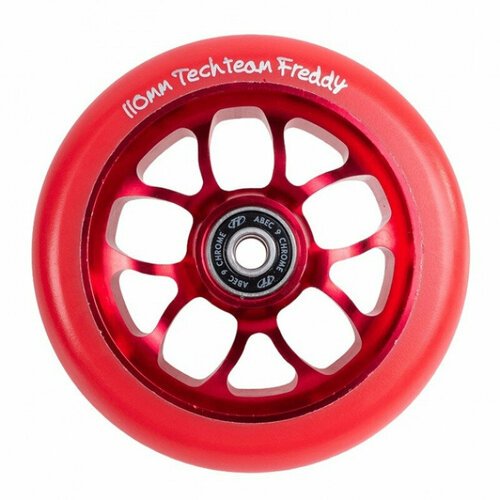 Колесо для самоката X-Treme 110*24мм, Freddy, red