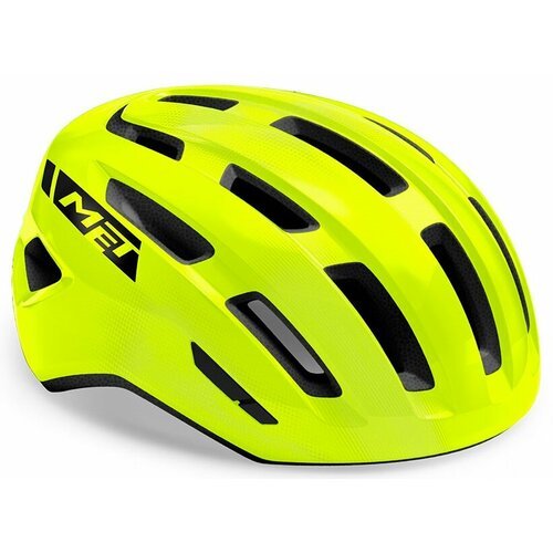 Велошлем Met Miles Helmet (3HM130), цвет Жёлтый, размер шлема S/M (52-58 см)