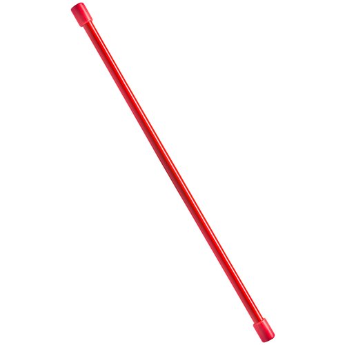 Гимнастическая палка BaseFit L1200 2 кг красный