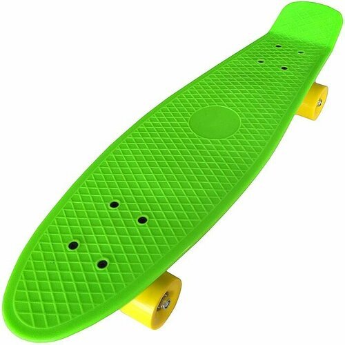 Пенни борд (скейт) SPORTEX SK30X (27' 68x19,5 см) (зеленый)
