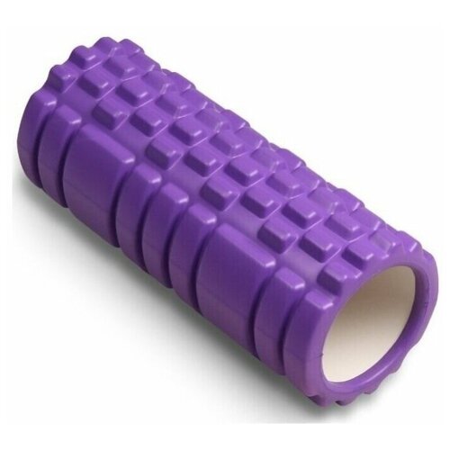 Массажный ролик для йоги Indigo IN077 фиолетовый