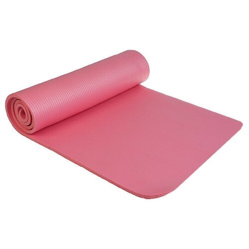 Коврик для йоги Sangh Yoga mat, 183х61х1 см розовый однотонный 0.8 кг 1 см
