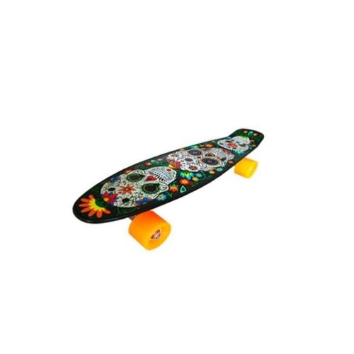 Скейтборд пластик, колеса PU свет, крепление аллюминий, 68*15см E27691