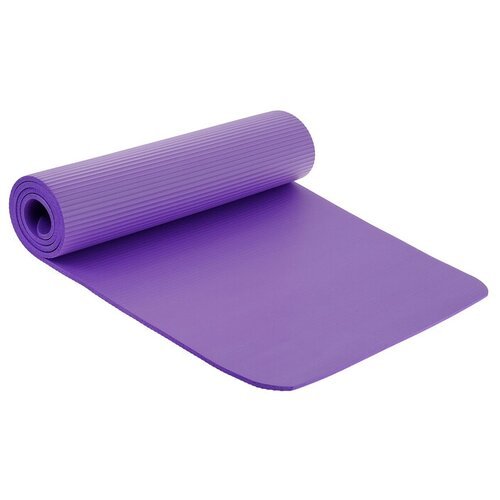 Коврик Sangh Yoga mat, 183х61 см фиолетовый 1 см
