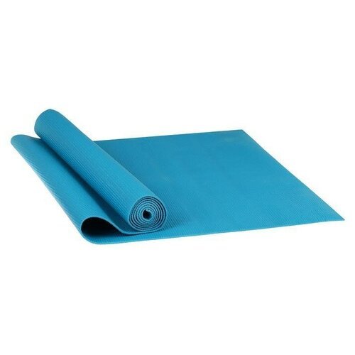 Коврик для йоги 173 х 61 х 0,3 см, цвет синий (1 шт.)